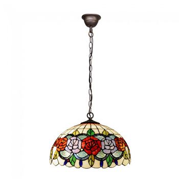 Lámpara colgante tiffany rosy