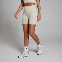 pantalon corto de ciclismo sin costuras shape para mujer de mp - ceniza - xl