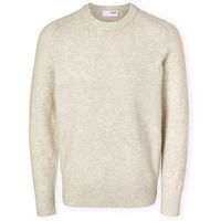 selected jersey noos rai knit - oatmeal para hombre