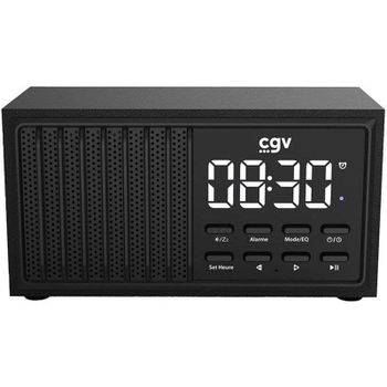 Radio portátil CGV BeBop FM Mini Bluetooth 5.3 40 presintonías FM USB