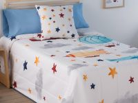 edredon sherpa infantil aviones algodon