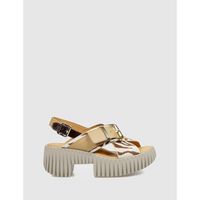 4ccccees sandalias sandalia 4cs125003 cebra para mujer