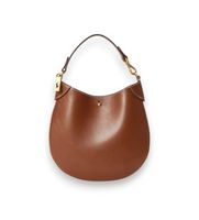 polo ralph lauren para mujer 427p06814002 cartera de mano polo id de piel marron osfa casual