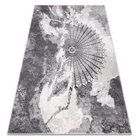 alfombra allure 5715 abstraccion - estructural elegante glamurosa g 120x170 cm