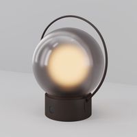 lampara portatil recargable led elyra dim 3w