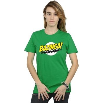 The Big Bang Theory Camiseta Bazinga para mujer