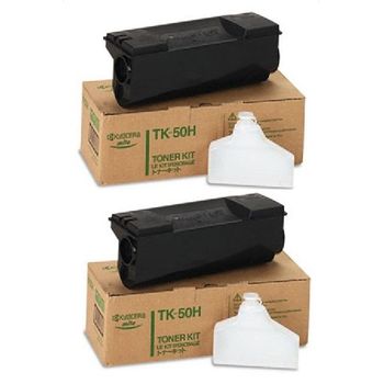 Kyocera TK-50H Black Original Toners Twin Pack (2 Pack)