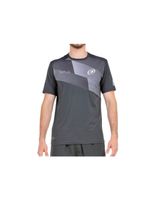 camiseta de padel bullpadel dinneno 25v hombre negro