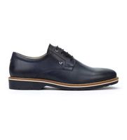 martinelli para hombre 1689-2889z zapatos de piel watford marino 45 plano cordones casual