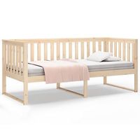 cama individual  cama para adulto  divan sin colchon 100x200 cm madera maciza de pino