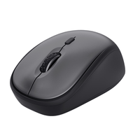 mouse trust wireless yvi eco negro 1600dpi ajustable 4 botones