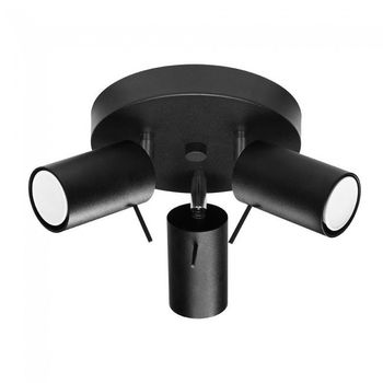 Plafón de techo ring iii (3 luces)