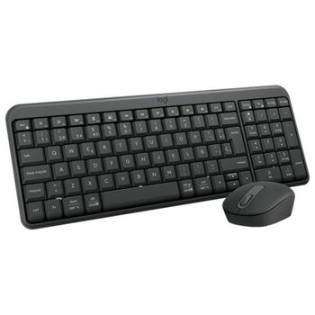 Teclado membrana Logitech MK250 Layout ES Bluetooth compacto y ratón óptico