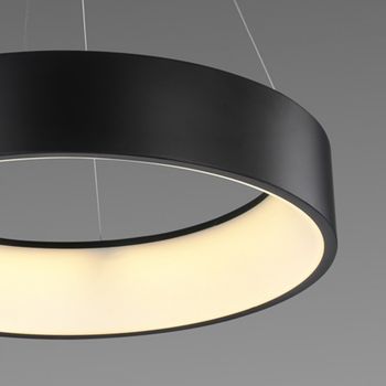 Lámpara colgante led kubika (negra)