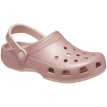Crocs Zuecos Sabots Classic Glitter Clog finition pailletée para mujer