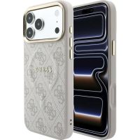 funda para movil guess backcover pu-leder rosa para apple iphone 17 pro