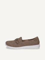 caprice slipper brown made of leather size 41