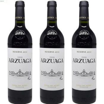 Arzuaga Reserva Tinto Con Crianza Prolongada - Pack 3 Botellas 75 Cl - 14% Vol.