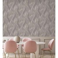 papel pintado vinilico lavable de rombos modernos con textura en relieve - chiron diamonds 681650 de gaulan - rollo de 10 m x 106 m