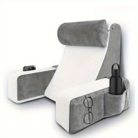 almohada de lectura para cama almohada extragrande para reposabrazos almohada de descanso para cama de espuma viscoelastica para leer tv juegos cojin comodo para cama y silla