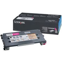 lexmark c500s2mg original magenta standard capacity toner cartridge