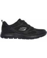 de skechers skechers summits-suited 12982-bbk zapatillas negras negro