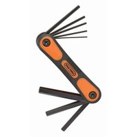folding hex key metric - 8pc