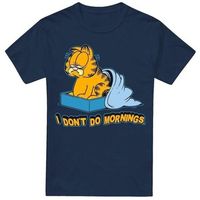 garfield camiseta i dont do rnings para hombre