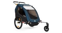 remolque para ninos en tandem burley encore x azul