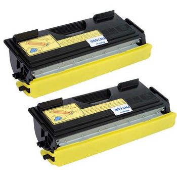 Compatible Multipack Brother DCP-8020 Printer Toner Cartridges (2 Pack) -TN7600