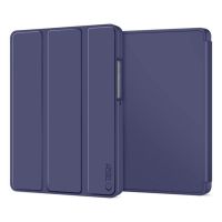 funda tech-protect samsung galaxy tab a9a11 87 azul noche soporte multiangulo