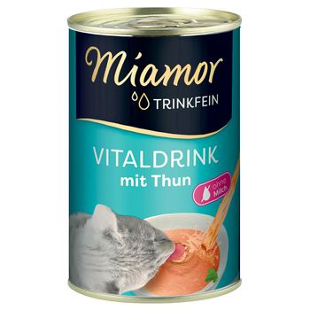 Miamor Trinkfein Vitaldrink 24 x 135 ml - Pack Ahorro - Atún