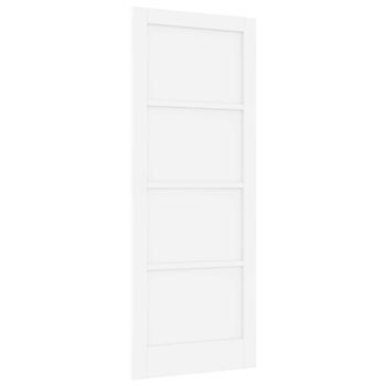 Puerta Interior Blanco 83 X 211 Cm Madera Contrachapada Vidaxl