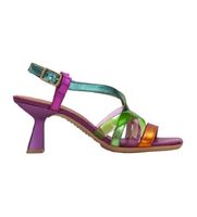 hispanitas para mujer chv243292 sandalias danielle naranja 42 piel 5 a 8cm hebilla casual fiesta multicolor