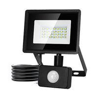 aigostar foco led con sensor movimiento 20w1650lm super brillo focos led exterior ip65 impermeableblanco frio 6500k proyector led exteriorperfectas para jardin garaje patio etc