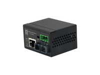 conversor de medios level one rj45 a sc mono modo industrial iec-4301