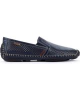 de pikolinos zapatos piel microperforados blue