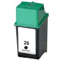 compatible black hp 26 ink cartridge replaces hp 51626ae