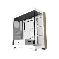 caja pc darkflash ds900w blanca sin ventiladores torre media