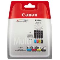 canon cli-551 multipack original negrocianmagentaamarillo