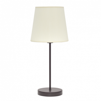 FABRILAMP Lampara Sobremesa Maldivas 1xe14 Marron/beis 20d