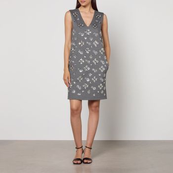 Weekend Max Mara Hot Sequin-Embellished Woven Dress - L