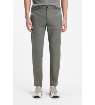 BOSS para hombre. 50562178 Pantalón Chino Tapered gris (32/36), Casual, Algodón