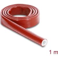 manguito de guia de cables delock rojo 10 mm x 100 cm