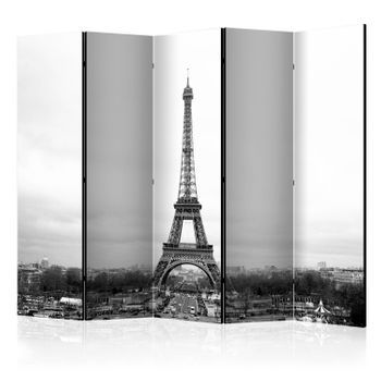Biombo - Paris: Black And White Photography Ii (225x172 Cm)