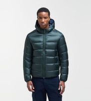 colmar para hombre 12000007-3jq plumifero en contraste con capucha verde 50 casual poliamida