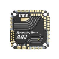 controlador de vuelo speedybee f405 v2 aio de 40a 255x255mm con cnc y esc blhelis 4 en 1 de 3-6s para drone de carrer