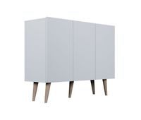 comoda 3 puertas toronto - blanco