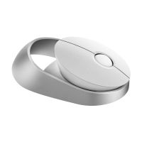 raton rapoo inalambrico 1600 dpi aluminio blanco clic silencioso bluetooth rf
