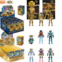 figura de accion original blokees gold saints campeon saori kido seiya mu aiolia figura de ensamblaje juguetes regalo de cumpleanos